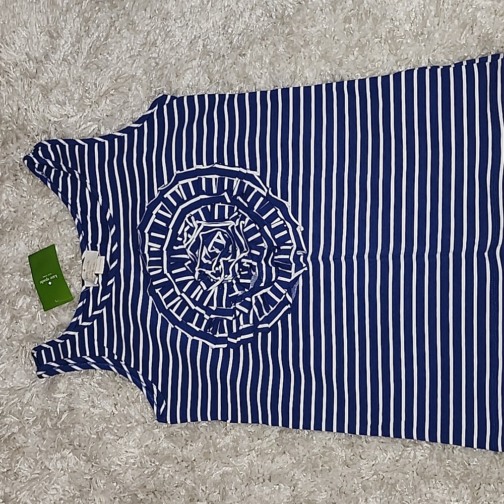 Kate Spade Girl Rosette tank XL (kt3)
